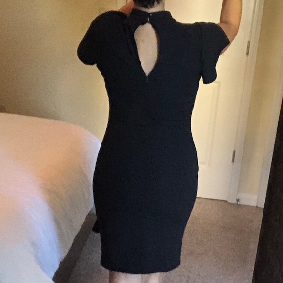 Almost Famous Black Choker Dress - Picture 4 of 8